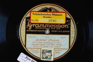 "Bohème" : Ach Geliebte, nie kehrst du mir wieder / (Puccini)