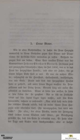 5. Treue Diener
