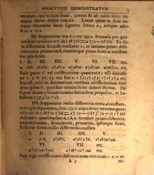 Specimen methodi ad summas serierum analytice demonstratum
