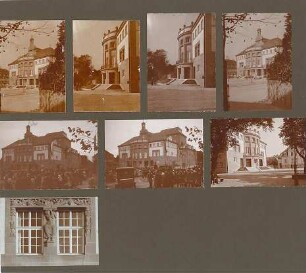 Fischer, Theodor; Heilbronn; Stadt-Theater - Verschiedene Außenansichten
