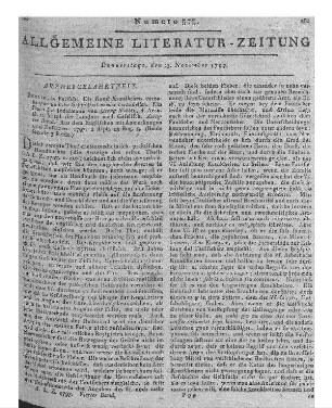 Crusius, S. G.: Von den Mitteln Kinder zu gesunden Menschen zu erziehen. Leipzig: Fleischer 1796