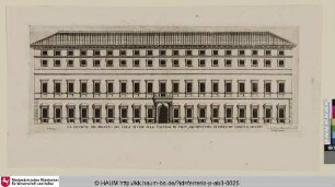 [Ansicht des Palazzo Poli]