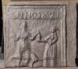 Ofenplatte, Salome, Johannes