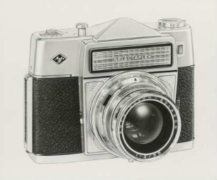 Spiegelreflexkamera "Selectaflex" der Agfa-Aktiengesellschaft