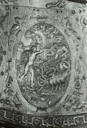 Prunkharnisch (sog. Herkulesharnisch) Christians II.