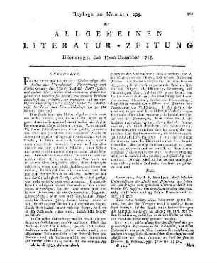 Archiv der Insektengeschichte. H. 6. Hrsg. v. J. C. Füssli. Zürich: Füßli 1785