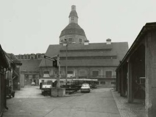 Dresden-Friedrichstadt, Schlachthofring. Kessel- und Maschinenhaus (1906/1910, H. J. Erlwein)