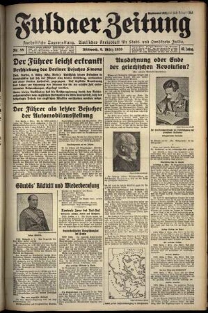 Ausgabe vom Mittwoch, den 06. März 1935.