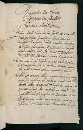 100. Castolus Haug (25.05.1627)