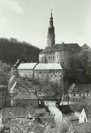 Schloss Weesenstein, Ansicht von Nordosten