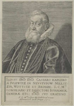 Bildnis des Casparo Kaplero a Svlewitz