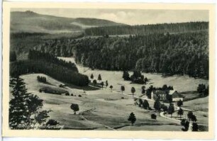 Auersberg. Höllengrund mit Auersberg