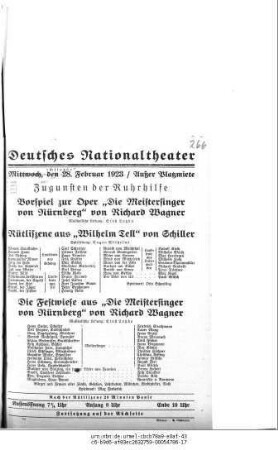 Die Festwiese aus "Die Meistersinger von Nürnberg"
