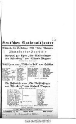 Die Festwiese aus "Die Meistersinger von Nürnberg"
