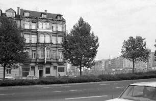 Diskussion um den Erhalt des Hauses Kriegsstraße 76 im Zusammenhang mit dem Neubau der Heinrich-Hübsch-Schule