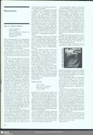 Wege zur modernen Architektur: Edmund Goldzamt „William Morris und die sozialen Grundlagen der modernen Architektur“ : Rezensionen