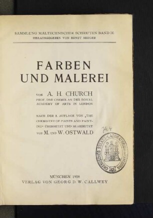 Farben und Malerei