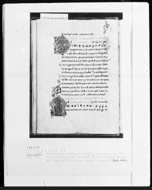 Evangelistar (Gero-Kodex) — Initialen D und A, Folio 14verso