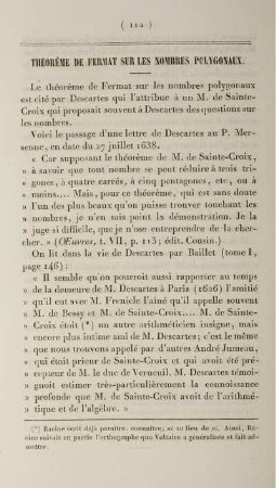 Théorème de fermat sur les nomres polygonaux.