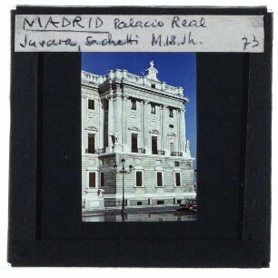 Madrid, Palacio Real : Fassadendetail