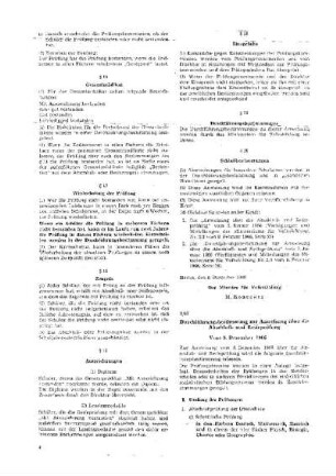 Durchführungsbestimmung zur Anweisung über die Abschluß- und Reifeprüfung : 3/67 vom 8. Dezember 1966 ; [Verfügungen]