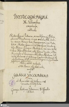 1: Pars Prima - Mscr.Dresd.B.116