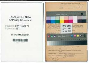 Entnazifizierung Martin Nitschke , geb. 31.05.1904 (Postbeamter)