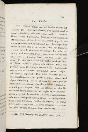 IV. Verba.
