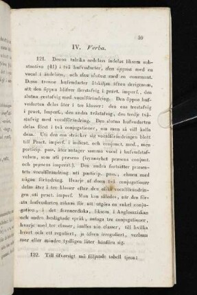 IV. Verba.
