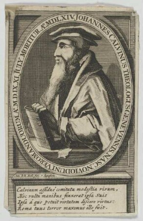 Bildnis des Johannes Calvinus