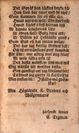 Diss. grad. de fatis studii Hebraeo-biblici apud Christianos
