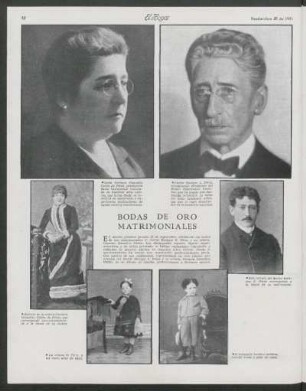 Bodas de oro matrimoniales