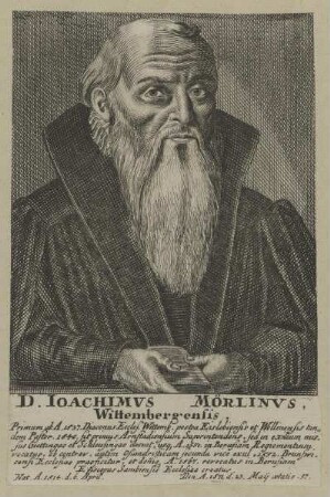 Bildnis des Ioachimvs Mörlinvs