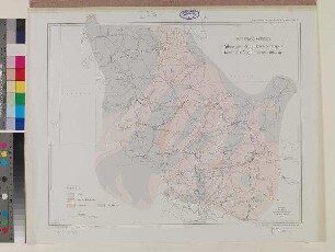 Karte von der Oligozänverbreitung in Schleswig-Holstein