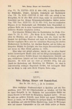 238-252 Nebo, Phasga, Phogor und Bamoth-Baal