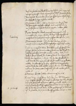 9.8.1575. Klage des Magister Megerlin [Bartholomäus Megerlin] über die Belästigung seiner Ehefrau durch "Nachtrichter" [Nachrichter].