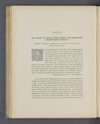 [Plates XI-XX]