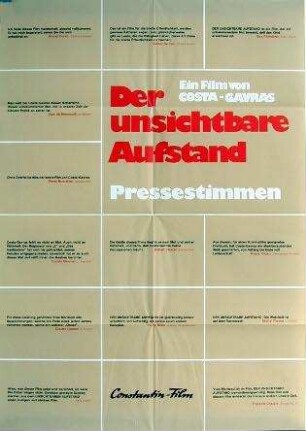 Der unsichtbare Aufstand