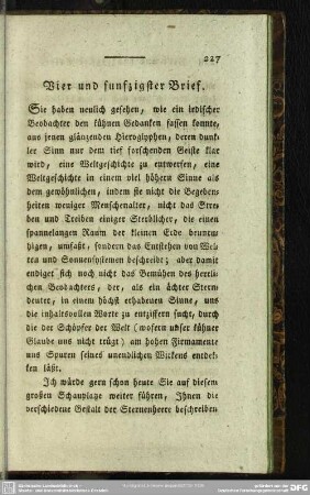 Vier und funfzigster Brief