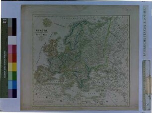 Europa mit angränzenden Theilen von Asien und Africa