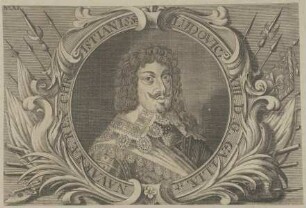 Bildnis von Ludovicus XIII., König von Frankreich