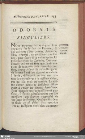 Odorats Singuliers