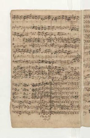 4. Recit[ativo] (B): Siehe, ich stehe vor der Tür