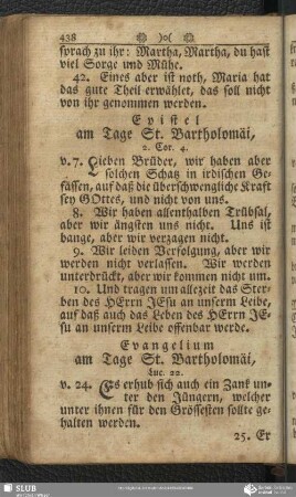 [Am Tage St. Bartholomäi]