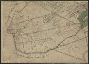 I. Reinkarte von der Feldmark Zülichendorf ["Zuelichendorf"] (4 Teile)