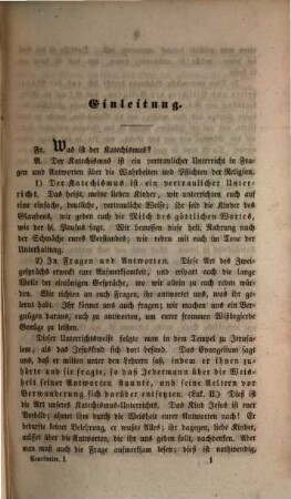Die christkatholische Lehre : ein Handbuch für Seelsorger, Volk und Jugend, 1