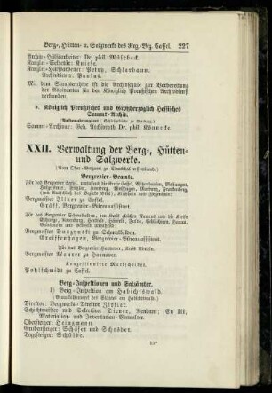 Verwaltung der Berg-, Hütten- und Salzwerke