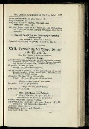 Verwaltung der Berg-, Hütten- und Salzwerke
