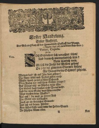 Erster Handelung