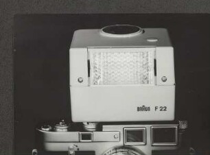 Braun Blitzgerät "hobby F 22" von Dieter Rams